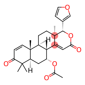 3H-Phenanthro[2,1-c]pyran-3,8(4bH)-dione, 5-(acetyloxy)-1-(3-furanyl)-1,5,6,6a,7,10a,10b,11,12,12a-decahydro-4b,7,7,10a,12a-pentamethyl-, (1R,4bR,5R,6aR,10aR,10bR,12aR)-