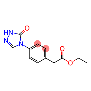 Ethyl [4-(5-oxo-1,5-dihydro-4H-1,2,4-triazol-4-yl)phenyl]acetate