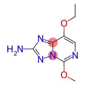 [1,2,4]Triazolo[1,5-c]pyrimidin-2-amine,8-ethoxy-5-methoxy-(9CI)