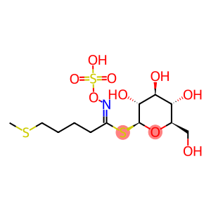 N-(Hydroxysulfonyloxy)-5-(methylthio)pentanimidothioic acid β-D-glucopyranosyl ester