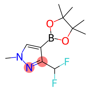 1H-Pyrazole, 3-(difluoromethyl)-1-methyl-4-(4,4,5,5-tetramethyl-1,3,2-dioxaborolan-2-yl)-