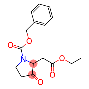 1-N-CBZ-2-乙氧基羰基甲基-3-氧代-吡咯烷