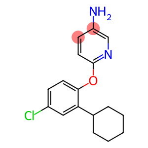 6-(4-chloro-2-cyclohexylphenoxy)pyridin-3-amine