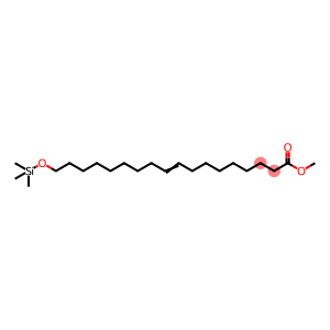 18-(Trimethylsilyloxy)-9-octadecenoic acid methyl ester