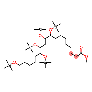 9,10,12,13,18-Pentakis(trimethylsiloxy)octadecanoic acid methyl ester