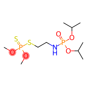 Phosphorodithioic acid S-[2-[di(isopropyloxy)phosphinylamino]ethyl]O,O-dimethyl ester