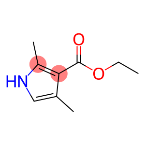 1H-吡咯-3-甲酸, 2,4-二甲基-, 乙酯