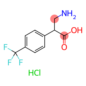 3-amino-2-[4-(trifluoromethyl)phenyl]propanoicacid hydrochloride