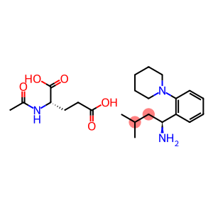 Repaglinide Related Compound A (25 mg) ((S)-3-Methyl-1-[2-(1-piperidinyl)phenyl]butylamine, N-acetyl-L-glutamate salt)