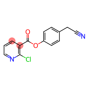 4-(CYANOMETHYL)PHENYL 2-CHLORONICOTINATE