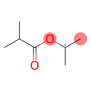 Ethyl,  1-methyl-1-(2-methyl-1-oxopropoxy)-  (9CI)