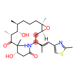 (1R,5S,6S,7R,10S,14S,16S)-6,10-dihydroxy-1,5,7,9,9-pentamethyl-14-[(E) -1-(2-methyl-1,3-thiazol-4-yl)prop-1-en-2-yl]-17-oxa-13-azabicyclo[14. 1.0]heptadecane-8,12-dione