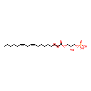 2-hydroxy-3-(phosphonooxy)propyl (9Z,12Z)-octadeca-9,12-dienoate