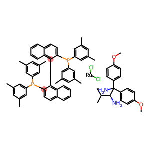 RuCl2[(S)-(DM-BINAP)][(S)-DAIPEN]