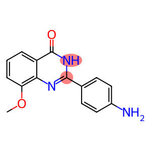 4(1H)-Quinazolinone,  2-(4-aminophenyl)-8-methoxy-  (9CI)