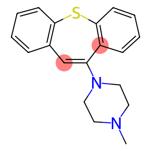 1-dibenzo[b,f]thiepin-10-yl-4-methylpiperazine