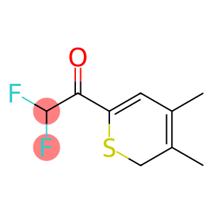 Ethanone, 1-(3,4-dimethyl-2H-thiopyran-6-yl)-2,2-difluoro-