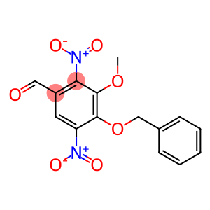 4-(苄氧基)-3-甲氧基-2,5-二硝基苯甲醛