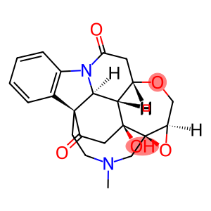 21α,22α-Epoxy-21,22-dihydro-14-hydroxy-19-methyl-16,19-secostrychnidine-10,16-dione