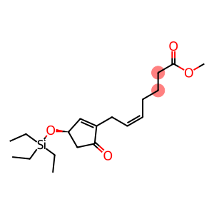 5-Heptenoic acid,7-[(3R)-5-oxo-3-[(triethylsilyl)oxy]-1-cyclopenten-1-yl]-,methyl ester,(5Z)-