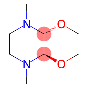 Piperazine, 2,3-dimethoxy-1,4-dimethyl-, trans- (8CI)