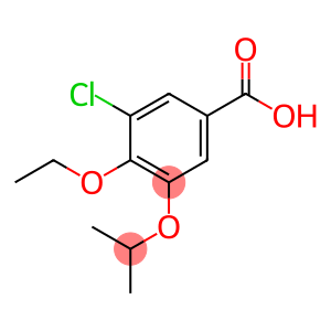 3-Chloro-4-ethoxy-5-isopropoxybenzoic acid