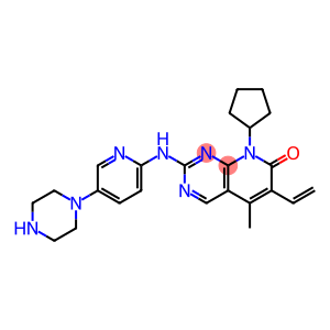 8-cyclopentyl-5-methyl-2-((5-(piperazin-1-yl)pyridin-2-yl)amino)-6-vinylpyrido[2,3-d]pyrimidin-7(8H)-one hydrochloride