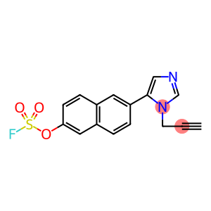 6-[3-(prop-2-yn-1-yl)imidazol-4-yl]naphthalen-2-yl sulfurofluoridate