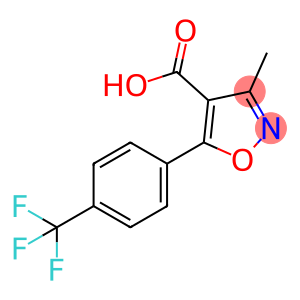 3-METHYL-5-[4-(TRIFLUOROMETHYL)PHENYL]ISOXAZOLE-4-CARBOXYLIC ACID