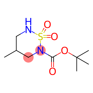 4-甲基-1,2,6-噻二嗪-2-羧酸叔丁酯1,1-二氧化物