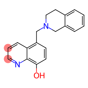 5-(3,4-dihydro-1H-isoquinolin-2-ylmethyl)quinolin-8-ol