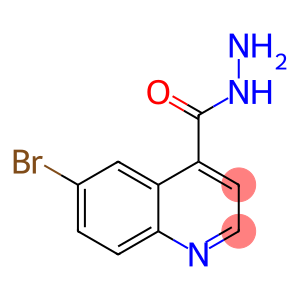 4-Quinolinecarboxylicacid,6-bromo-,hydrazide(9CI)