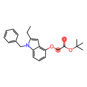 tert-butyl 2-(1-benzyl-2-ethyl-1H-indol-4-yloxy)acetate