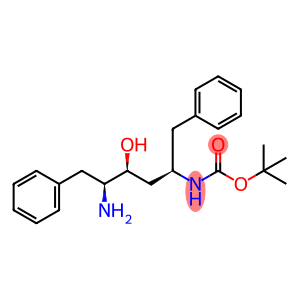 Carbamic acid, [(1R,3S,4S)-4-amino-3-hydroxy-5-phenyl-1-(phenylmethyl)pentyl]-, 1,1-dimethylethyl ester