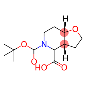 Furo[3,2-c]pyridine-4,5(4H)-dicarboxylic acid, hexahydro-, 5-(1,1-dimethylethyl) ester, (3aR,7aS)-