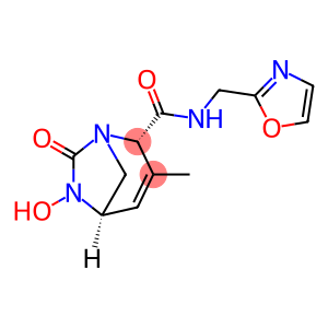 1,6-Diazabicyclo[3.2.1]oct-3-ene-2-carboxamide, 6-hydroxy-3-methyl-N-(2-oxazolylmethyl)-7-oxo-, (1R,2S,5R)-