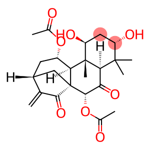 Kaur-16-ene-6,15-dione, 7,11-bis(acetyloxy)-1,3-dihydroxy-, (1α,3β,7β,11β)-