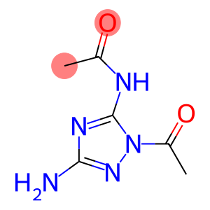 Acetamide,  N-(1-acetyl-3-amino-1H-1,2,4-triazol-5-yl)-