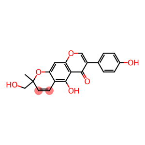 5-hydroxy-2-(hydroxymethyl)-7-(4-hydroxyphenyl)-2-methylpyrano[3,2-g]chromen-6-one