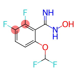 6-Difluoromethoxy-2,3-difluoro-N-hydroxy-benzamidine