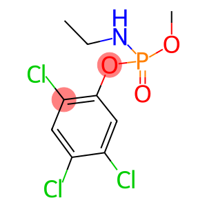 N-Ethylphosporamidic acid methyl 2,4,5-trichlorophenyl ester