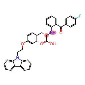 Tyrosine, O-[2-(9H-carbazol-9-yl)ethyl]-N-[2-(4-fluorobenzoyl)phenyl]-