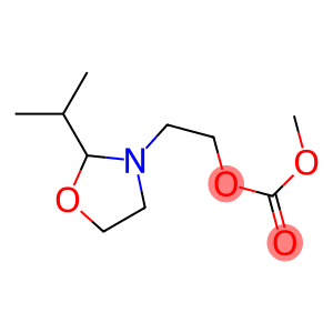 Carbonicacid,methyl2-[2-(1-methylethyl)-3-oxazolidinyl]ethylester