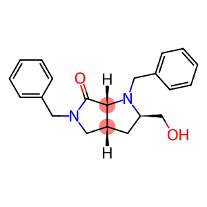 rel-(2R,3aR,6aR)-1,5-Dibenzyl-2-(hydroxymethyl)hexahydropyrrolo[3,4-b]pyrrol-6(1H)-one