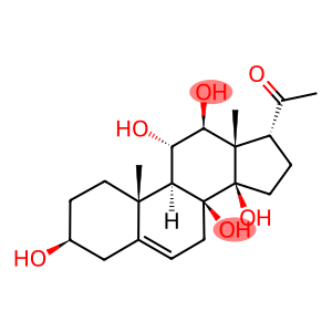 (17α)-3β,8,11α,12β,14β-Pentahydroxypregn-5-en-20-one