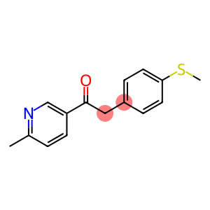 1-(6-甲基吡啶-3-基)-2-[4-(甲硫基)苯基]乙酮