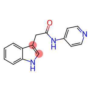 N-(pyridin-4-yl)-(indol-3-yl)acetamide