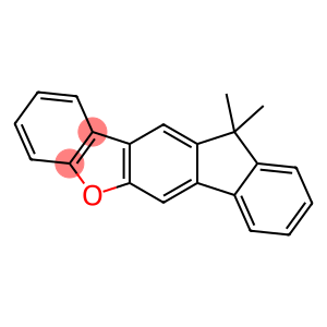 11H-Benzo[b]fluoreno[2,3-d]furan, 11,11-dimethyl-