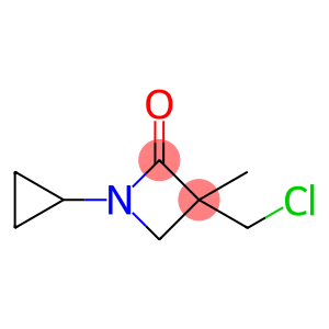 3-(chloromethyl)-1-cyclopropyl-3-methylazetidin-2-one