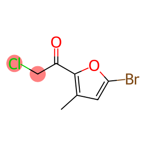 1-(5-bromo-3-methylfuran-2-yl)-2-chloroethan-1-one